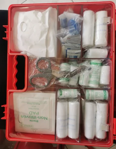Industrial First Aid Kit Bandage Wound Dressing Cotton Wool