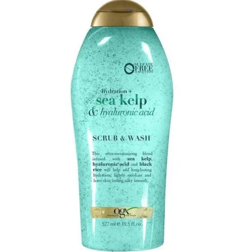 OGX Sea Kelp Hyaluronic Acid Wash Scrub