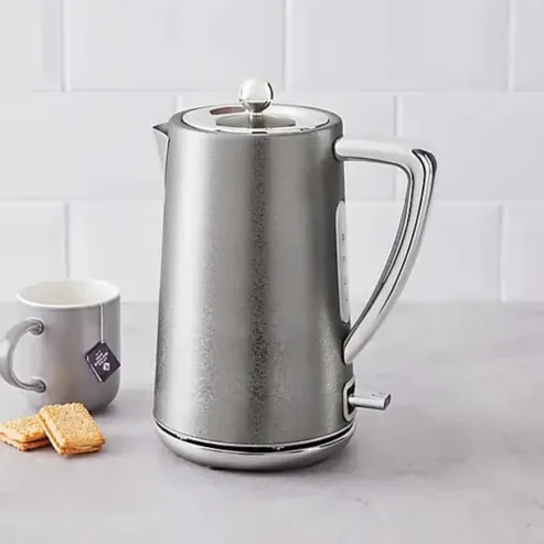 Dunelm Crackled Effect Grey Kettle 1.7 Litres