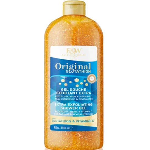 Fair and White Extra Exfoliating Glutathione Shower Gel