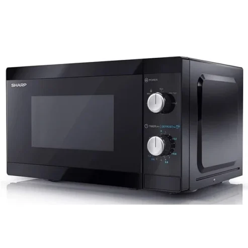 SHARP YC-MS01U-B 800W Solo Microwave Oven 20L Capacity