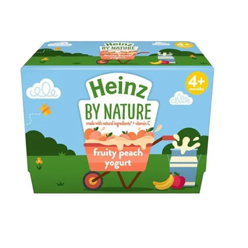 Heinz Fruity Peach Yogurt