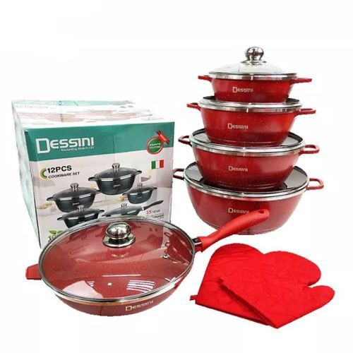 Dessini Non Stick Cooking Pots Cookware Set