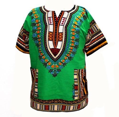 African print dashiki shirt for men