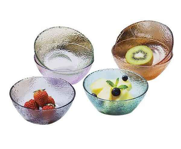 6pc avios glass bowls