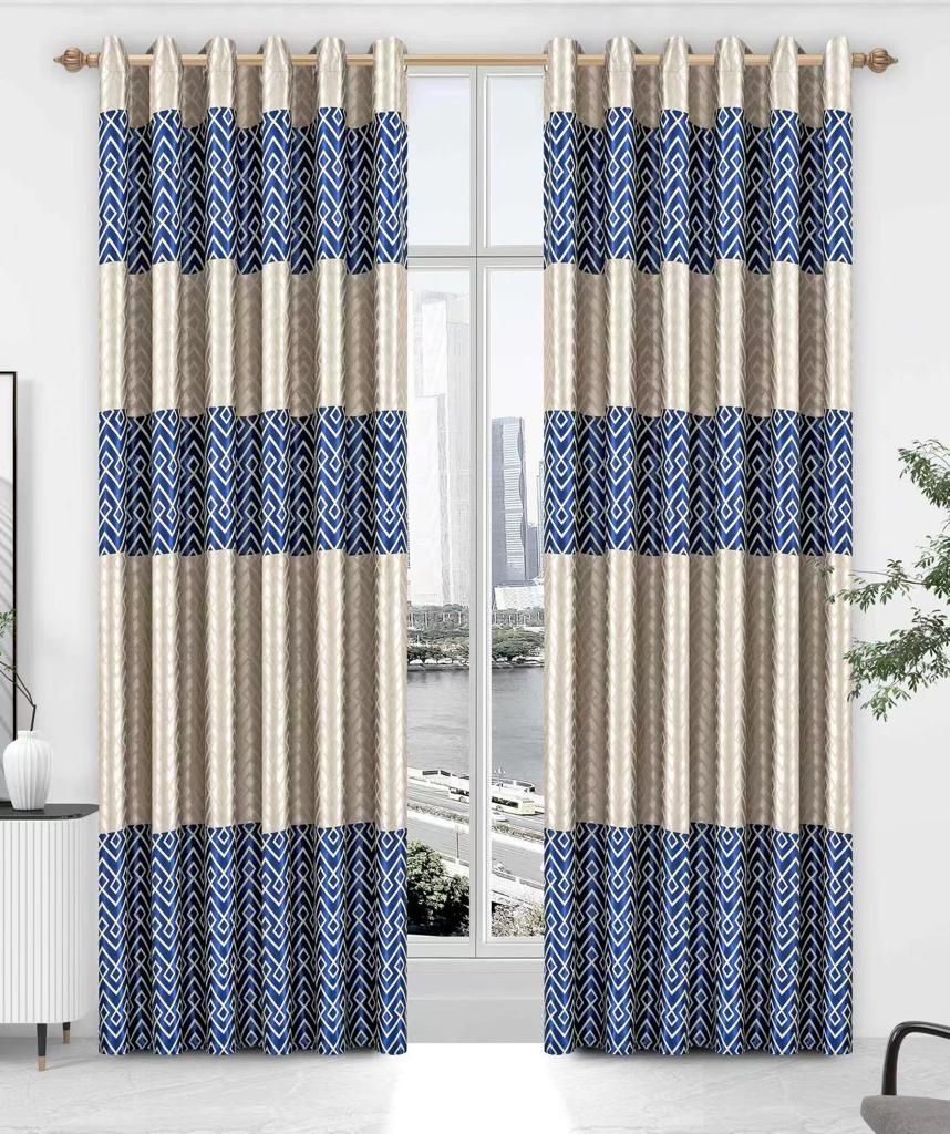 Beautifully designed black out curtains