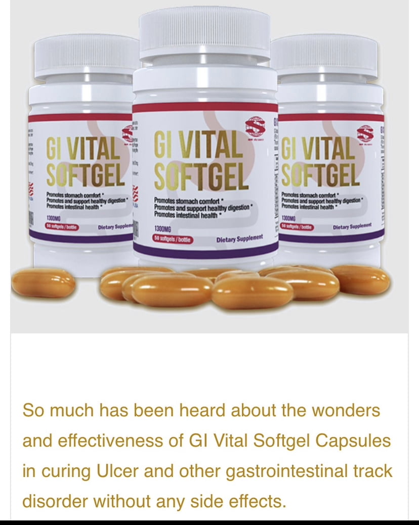 GIVITAL SOFTGEL – A sure cure for Ulcer