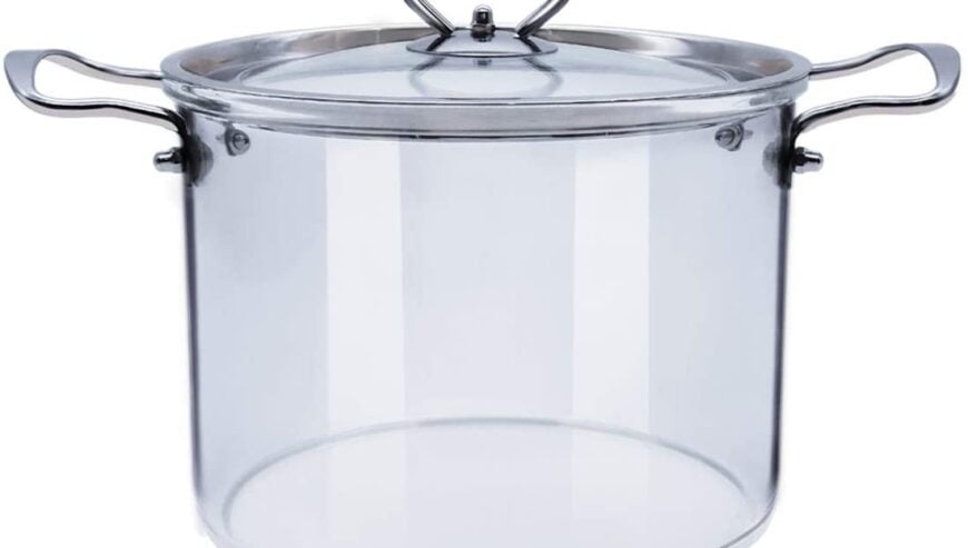 Glass Cooking Pot 4 5 Liters