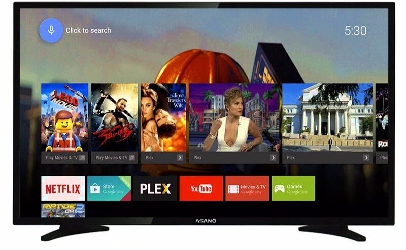 asano digital satellite led tv 32 inches black
