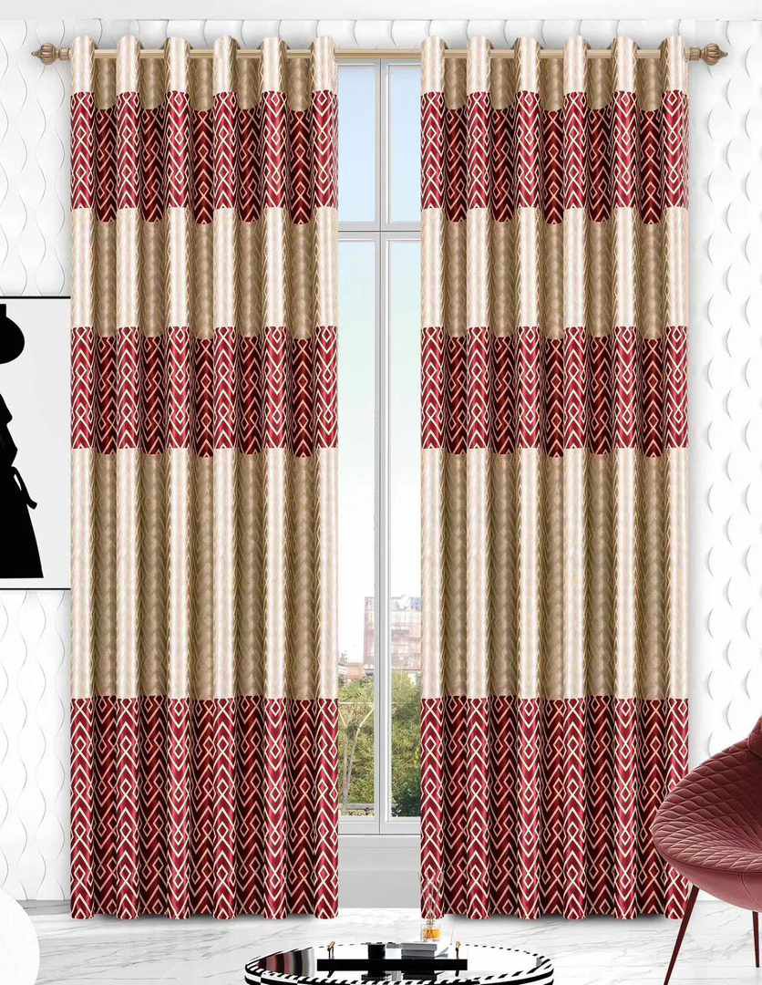 Beautifully designed black out curtains