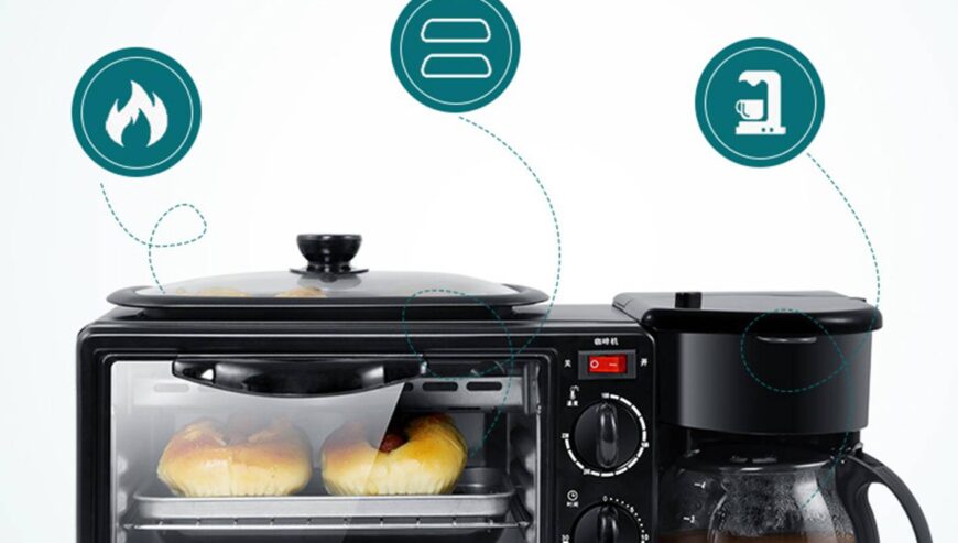 3 in 1 breakfast maker station