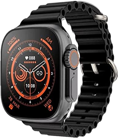 x8 Ultra Smart Watch Series 8 49mm NFC Body Temperature Monitor Bluetooth Call Wireless