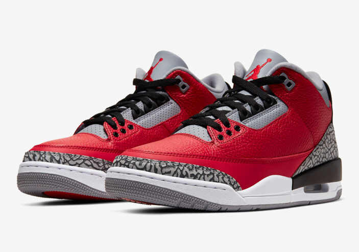 Jordan 3 Retro Fire Red Cement (nike Chi)