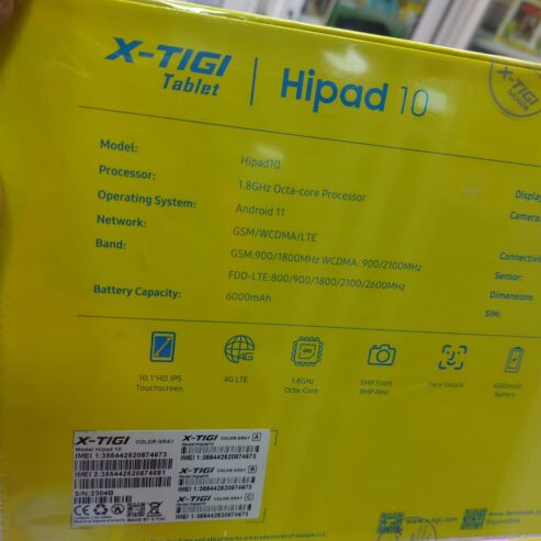 X-Tigi HiPad 10 4/128gb 10.1 SIM