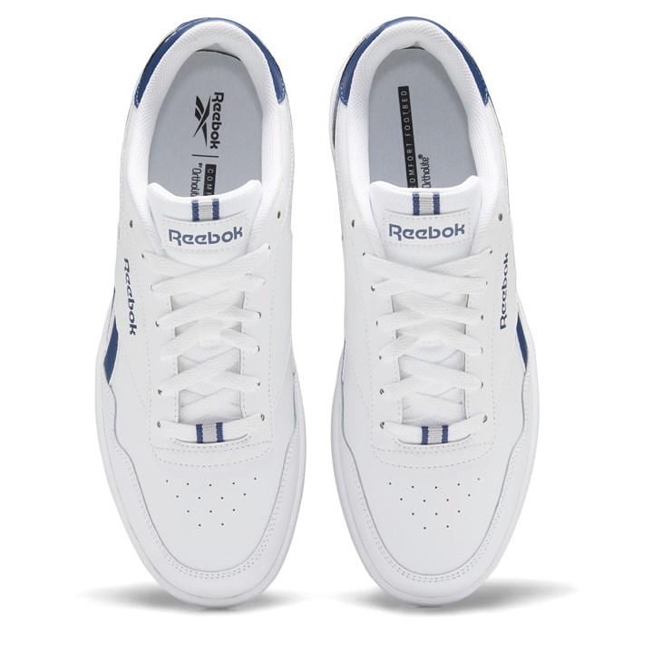 Original Reebok Techque trainers White and blue in size 43