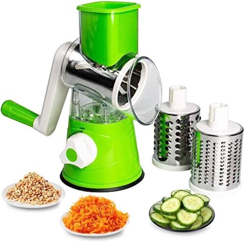 Manual Tabletop Drum 3-in-1 Shredder Slicer Grinder