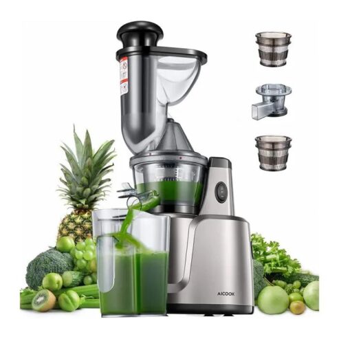 Aicok slow masticating cold press juicer