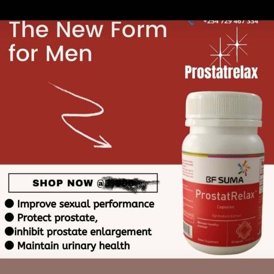 Bf Suma Prostate Relax Capsules For Men