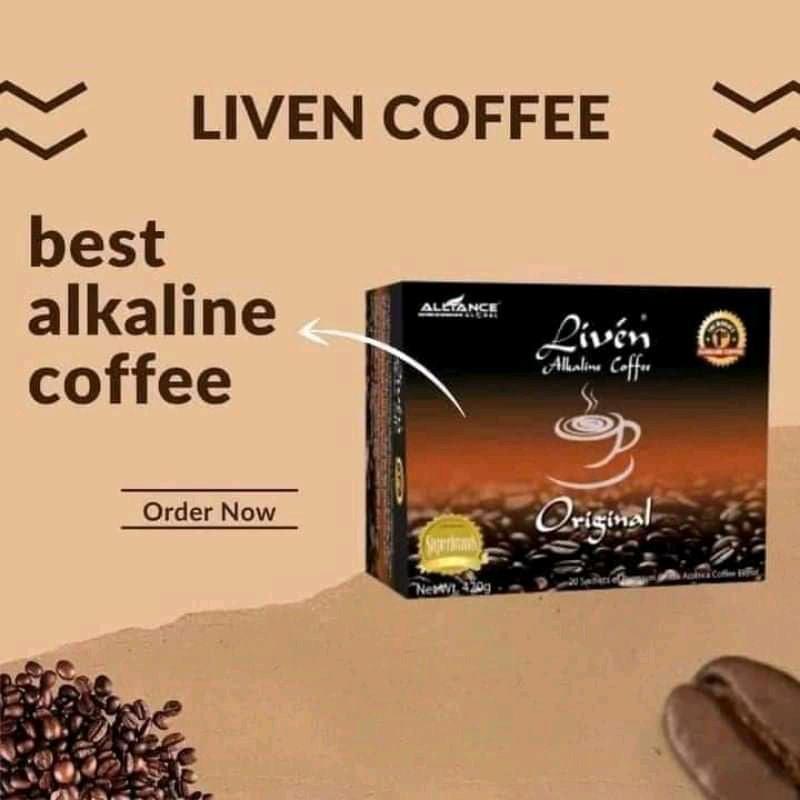 Aim Global Product: LIVEN COFFEE Flavors: Original, Latte, Cappuccino, Sugar Free