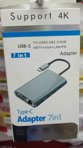 Type C Adapter 7 in 1 – Unlock the Power of Connectivity