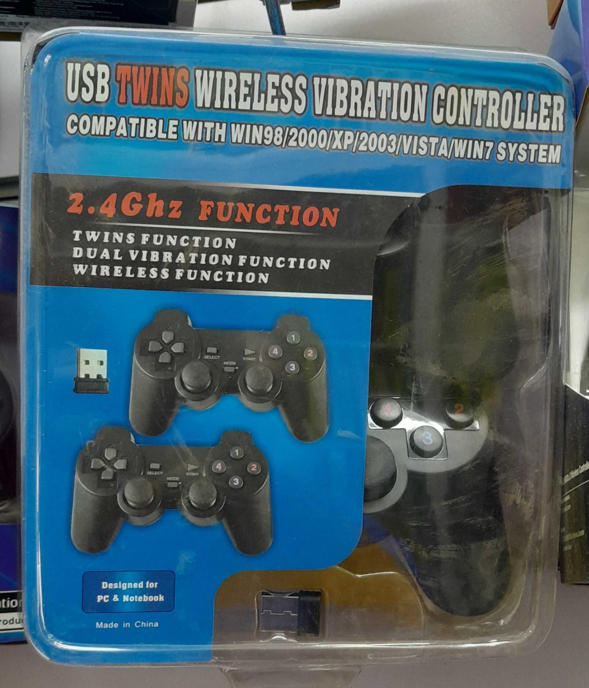 Dual Wireless PC Game Controller - Unleash Your Gaming Potential