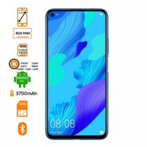 Huawei nova 5t 128gb rom 8gb ram