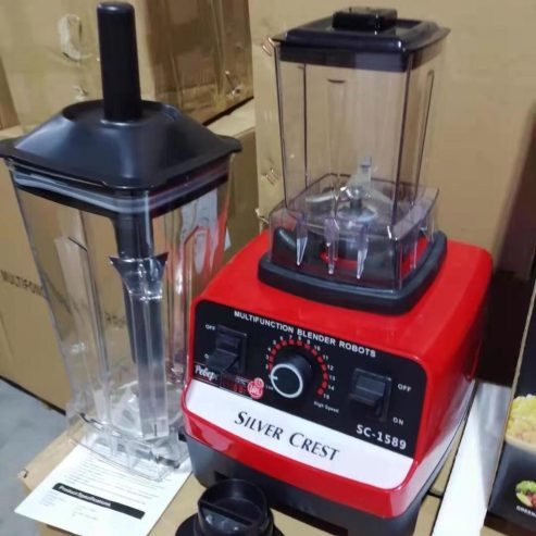 Silver crest blender Two Cups 5500 watts