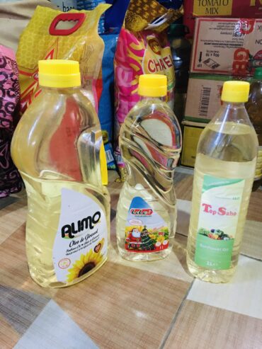 Various Cooking Oil and Rice Available in Kumasi