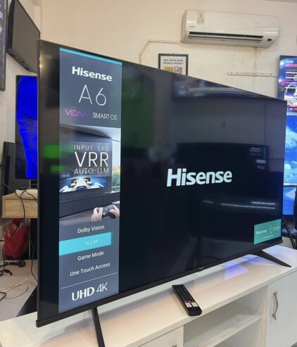 New Hisense A6 UHD Smart 4K “55” Android TV