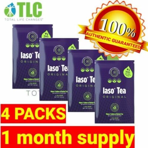 TLC Laso Tea Natural Cleanse Weight Loss 5x Packets 1 Month Supply