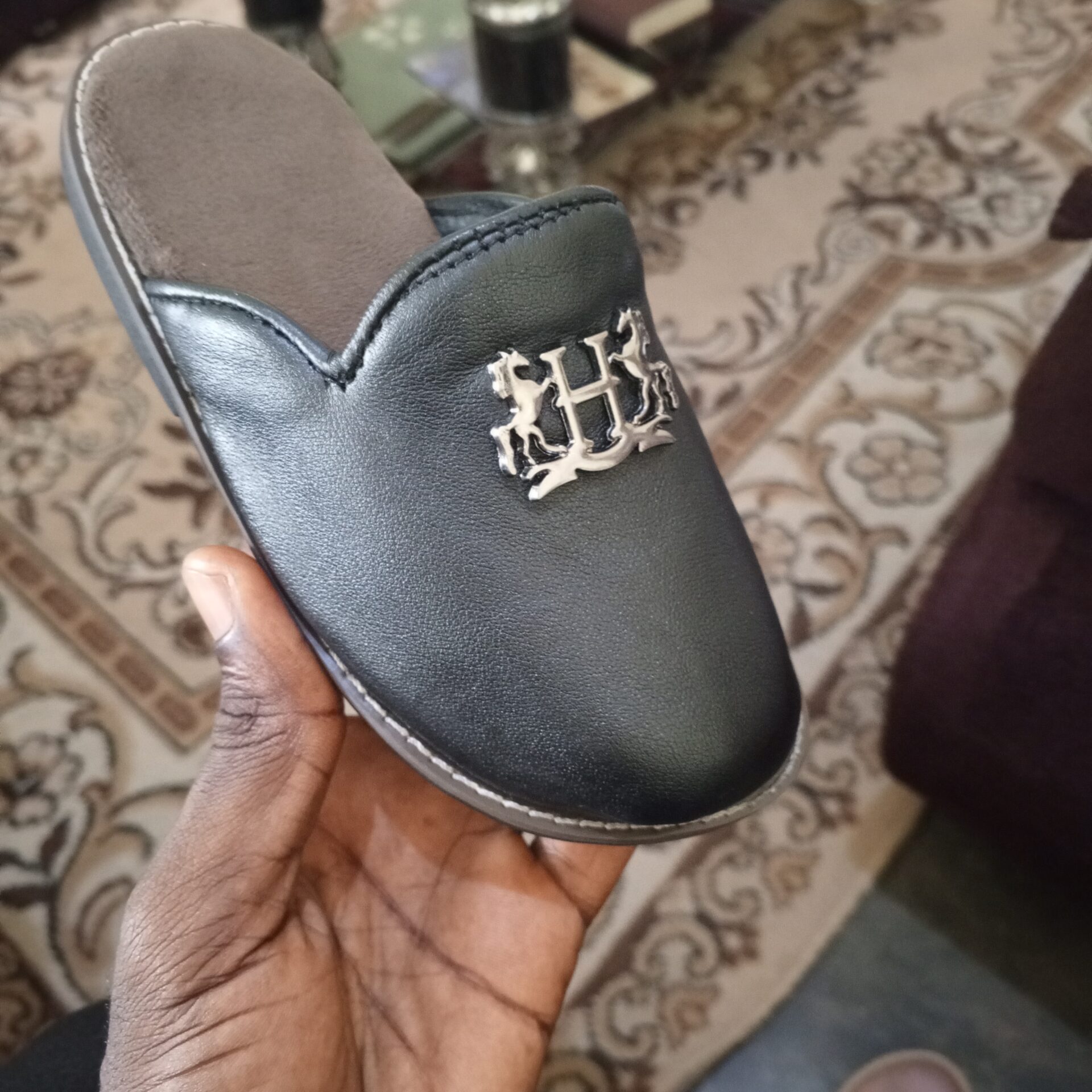 Original Leather kids half shoe