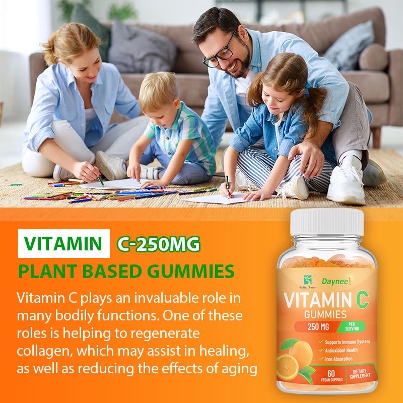 Vitamins C Antioxidant + Iron Absorption Dietary Gummies
