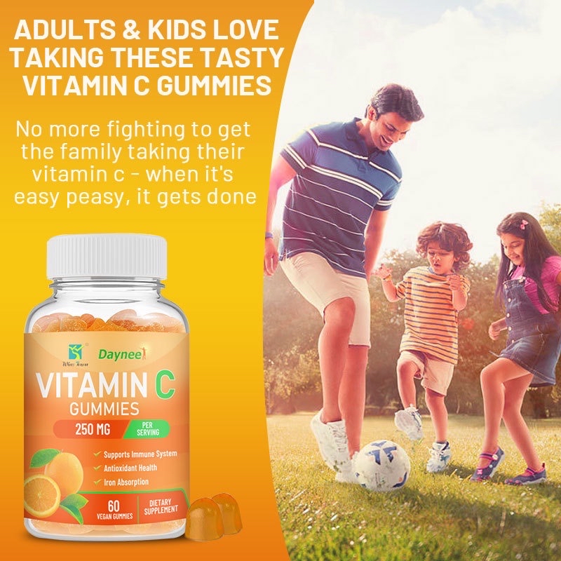 Vitamins C Antioxidant + Iron Absorption Dietary Gummies