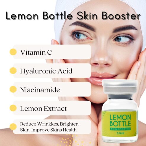 Skin booster lemon bottle injection