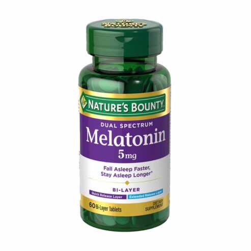 Nature’s Bounty Dual Spectrum Melatonin 5mg