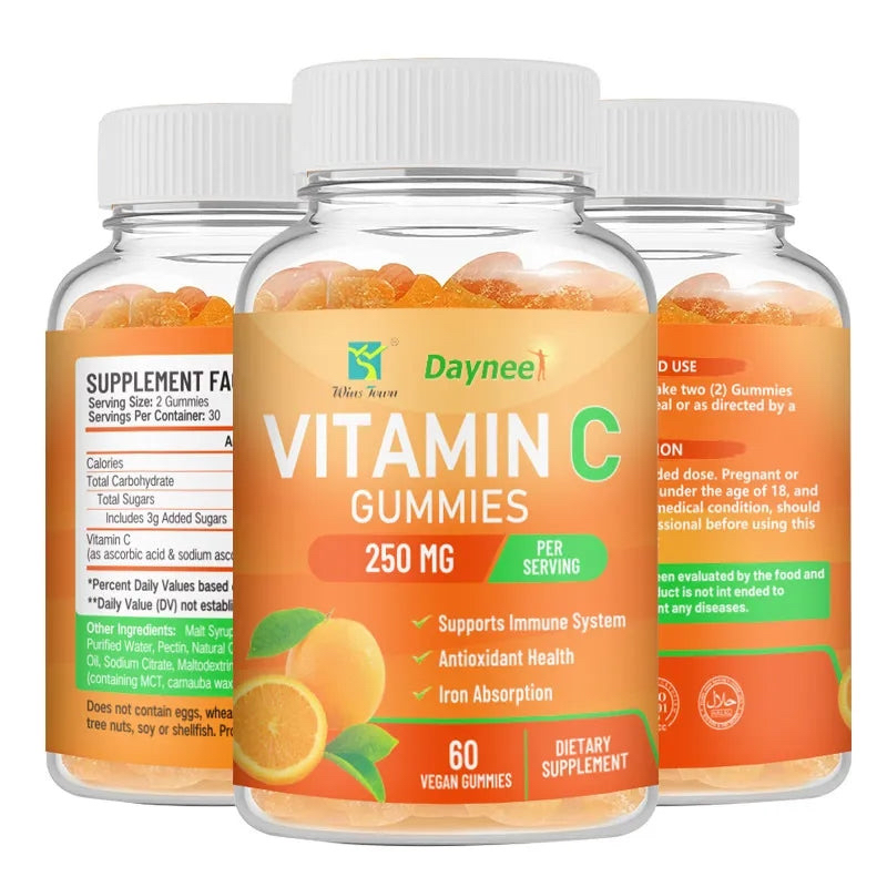 Vitamins C Antioxidant + Iron Absorption Dietary Gummies
