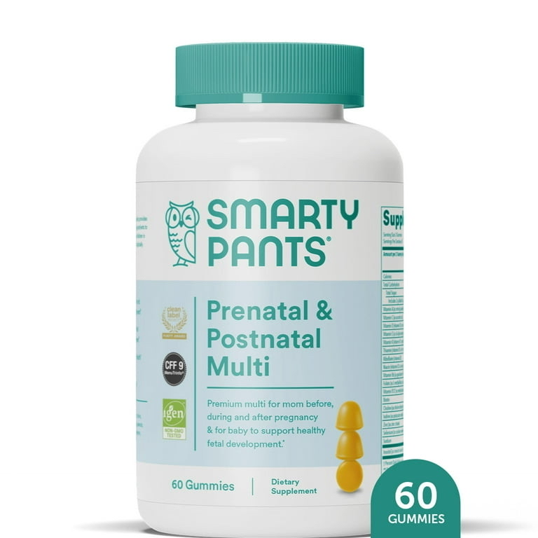 SmartyPants Prenatal & Postnatal Multi gummies