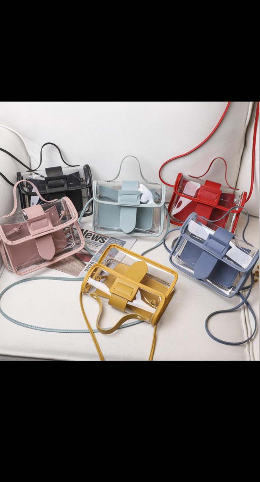 Ladies Transparent Hand bags Available