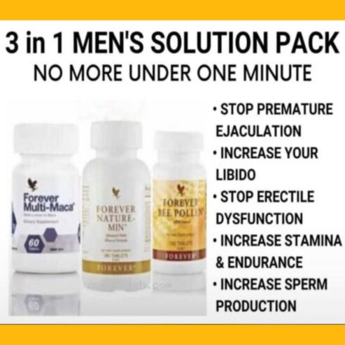 Forever Multi Maca 3 In 1 Men Solution Pack