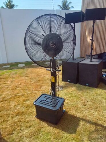 Mist fan Rental for all occasions indoor and outdoor