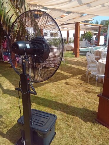 Mist fan Rental for all occasions indoor and outdoor