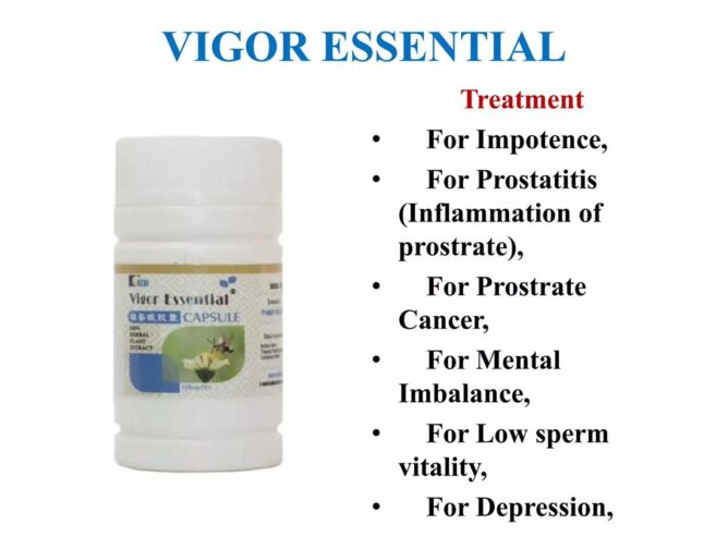 KEDI Vigor Essential Capsules supplement