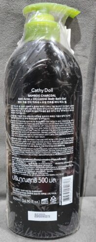 Bamboo Charcoal Anti-Acne + oil control body bath Gel