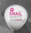 Snail white body cream