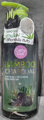 Bamboo Charcoal Anti-Acne + oil control body bath Gel