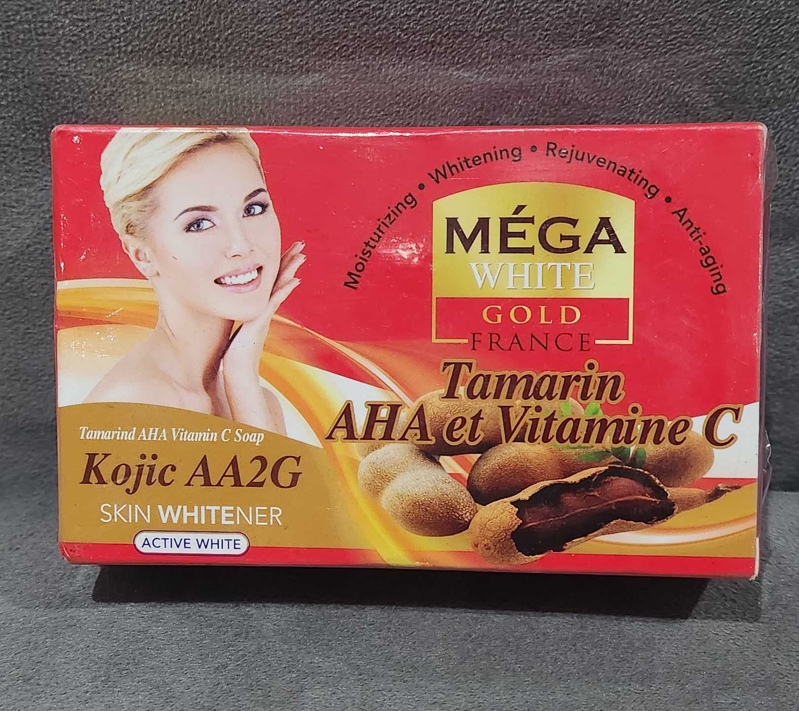 Mega white Gold Bar soap