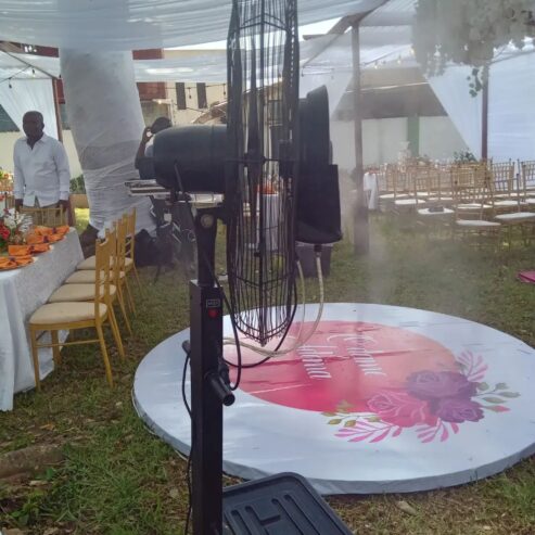 Industrial Mist Fan For Rent
