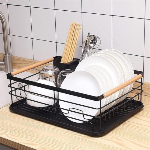 Dish Storage Frame Multi-function Kitchen Dish  Draining Rack