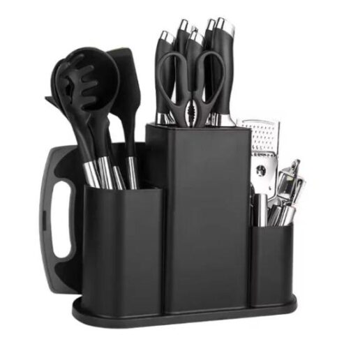 Hot selling innovative kitchen utensils knives silicone spatular set cookware