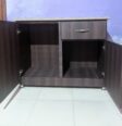 Kitchen Cupboard With Double Doors and One Drawer